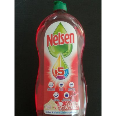 Nelsen prostředek na nádobí Clean & Fresh Granátové jablko 900 ml – Zboží Mobilmania