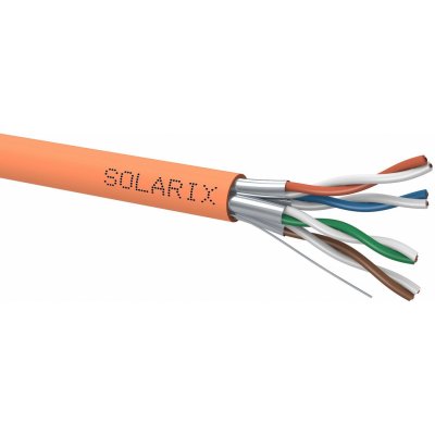 Solarix SXKD-6A-STP-LSOH-B2ca STP, Cat 6A drát, 500m – Zboží Mobilmania