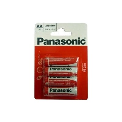 Panasonic Zinc AA 1ks R6R/4BP – Zboží Mobilmania