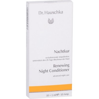 Dr. Hauschka Facial Care Renewing Night Conditioner obnovujicí noční péče v ampulích 10 x 1 ml – Zboží Dáma