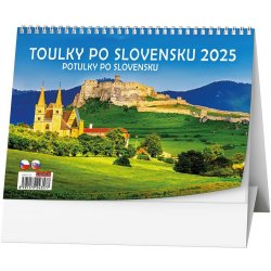 Stolní Toulky po Slovensku 21 × 15 cm 2025