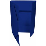 Hit Office A4 prešpánové desky se třemi chlopněmi a gumičkou modré 20 ks – Zboží Živě