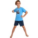 Cornette Kids Boy 222/100 Tractor chlapecké pyžamo modré – Zboží Dáma