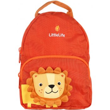 LittleLife batoh Toddler Friendly Faces Lion oranžový