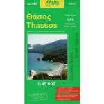mapa Thassos 1:45 t. – Zboží Mobilmania
