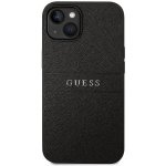 Pouzdro Guess PU Leather Saffiano iPhone 14 černé – Zboží Mobilmania