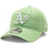 Kšíltovka New Era 9TWENTY MLB League Essential Oakland Athletics Green Fig / White