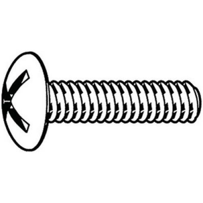 Manutan Šroub s plochou kulovou hlavou s dvojitou drážkou NF E25-129 Ocel Pozinkované 4.8 M6X20 – Sleviste.cz