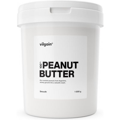 Vilgain Arašídové máslo jemné 1 kg – Zboží Dáma