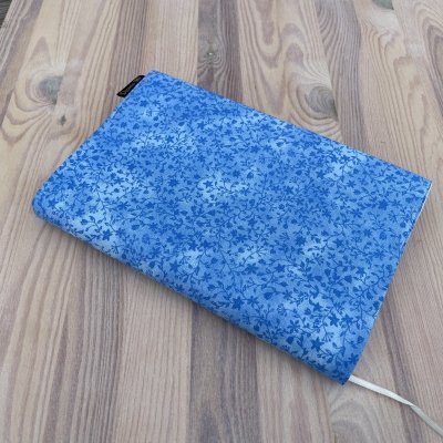 Obal na knihu Kvítky tyrkysové L1537 – Zboží Dáma