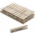 Orion Sada dřevěných kolíčky na prádlo 24 ks – Hledejceny.cz