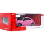 Rastar Auto na dálkové ovládání Volkswagen Beetle RTR růžové 1:14 – Zboží Mobilmania