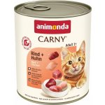 Carny Adult hovězí, kuřecí 12 x 800 g – Hledejceny.cz