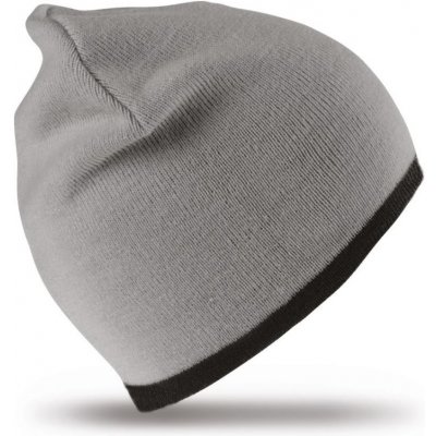 Result Headwear čepice RC 046X oboustranná pletená šedá/černá – Hledejceny.cz