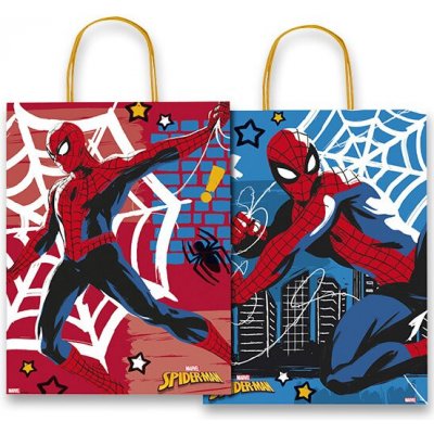 Dárková taška Spiderman různé rozměry 260 x 120 x 345 mm