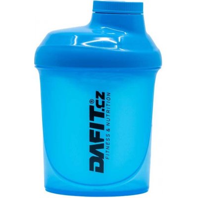 Dafit Šejkr 300 ml světle modrá, černé logo – Hledejceny.cz