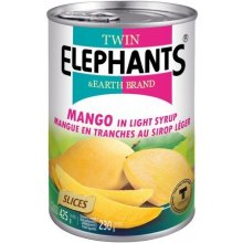 Twin Elephants Mango v sirupu TE 425 g