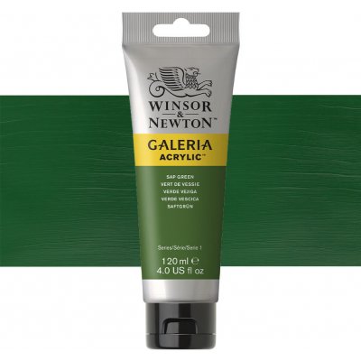Winsor & Newton Akrylová barva 120 ml Sap Green – Zboží Mobilmania
