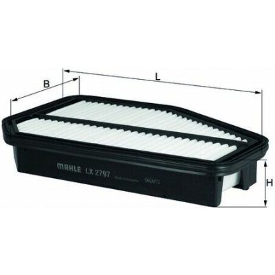 MAHLE ORIGINAL Vzduchový filtr LX2797 – Hledejceny.cz