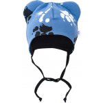 NEW BABY Kojenecká bavlněná čepička s oušky New Baby Paw hořčicová – Hledejceny.cz