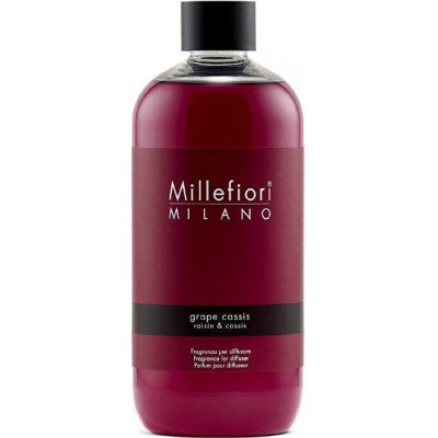 Millefiori Milano Náhradní náplň do aroma difuzéru Natural Hrozny a černý rybíz 500 ml – Zboží Dáma