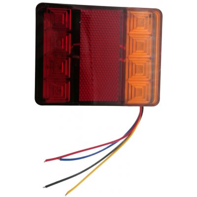 Svítilna zadní LED 12V 115x90x25mm - přívěsný vozík, přívěs – Hledejceny.cz