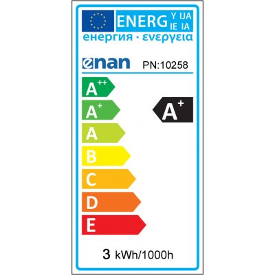 Whitenergy LED žárovka SMD2835 P45 E14 3W teplá bílá – Zboží Mobilmania