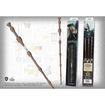 Wizarding World Harry Potter sběratelská pryskyřicová hůlka Albuse Brumbála 40 cm