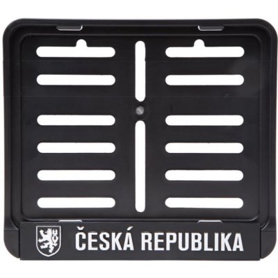 Carface Podložka pod SPZ - moto 3D ČESKÁ REPUBLIKA znak CF341314 DO CF341314 – Zbozi.Blesk.cz