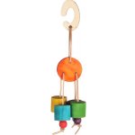 Karlie-Flamingo Hračka hlod. dřevo závěsná Yalu 6 x 6 x 21 cm – Zbozi.Blesk.cz