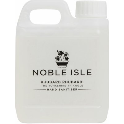 Noble Isle Rhubarb dezinfekční gel na ruce náhradní náplň 1000 ml