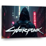 Sablio Obraz Cyberpunk 2077 Pohled do města - 90x60 cm – Hledejceny.cz