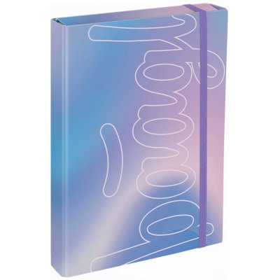 Baagl Jumbo A4 fialová – Zboží Dáma