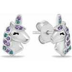 Brilio Silver náušnice EA1109WRBW – Sleviste.cz