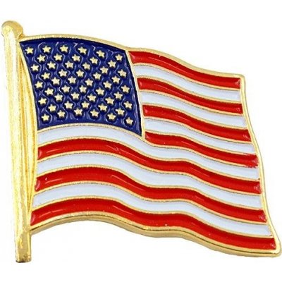 Odznak vlajka USA – Hledejceny.cz