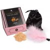 Erotická kosmetika Secret Play Edible Powder & Feather Tickler Kit Aphrodisiac Chocolate