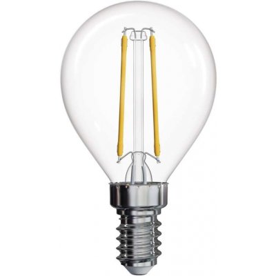 Emos LED žárovka Filament Mini Globe 2W E14 neutrální bílá – Zboží Mobilmania