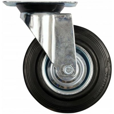 Kolečko otočné, gumové 150kg 200/46/235mm – Sleviste.cz
