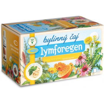 Topvet Lymforegen čaj Bylinný čaj na lymfatický systém 20 sáčků