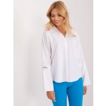Lykoss s širokými rukávy ba-ks-0396.77 white – Zboží Mobilmania