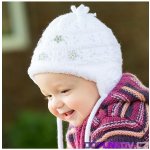 pletená čepice s podšívkou smetanová – Zboží Mobilmania