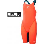 Speedo Závodní plavky kombinéza Fastskin Endurance+ Max oranžové – Zboží Dáma