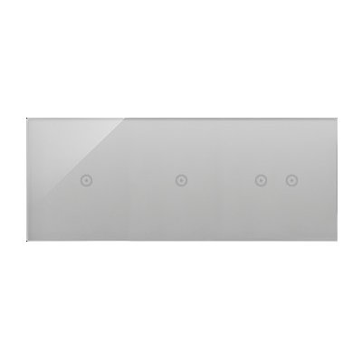 Simon DSTR3112/71 Moduly s dotykovým panelem 3 1 dotykové pole 1 dotykové pole bouřková/stříbro – Hledejceny.cz