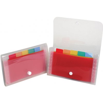 Spisovka s přihrádkami Crystal - 18 x 11 cm / 6 přihrádek 30685 – Zboží Živě