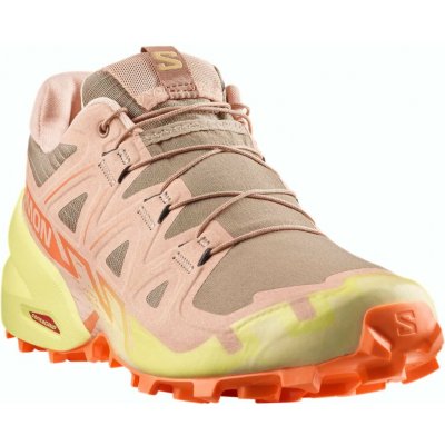 Salomon Speedcross 6 W L47985000 burro/sunny lime/almond cream – Zboží Dáma