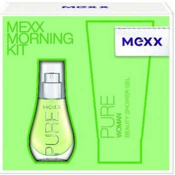 Mexx Pure woman EDT 15 ml + sprchový gel 50 ml dárková sada