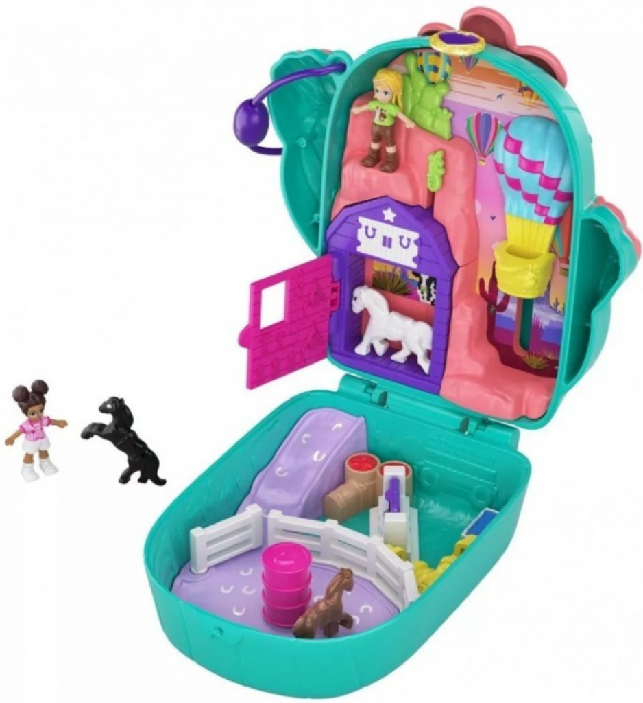 Mattel Polly Pocket pidi svět do kapsy kaktus ranč