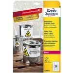 Avery Zweckform L4773-8 Odolné PET etikety 63,5x33,9mm 192 ks bílá – Zboží Mobilmania