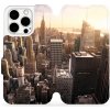 Pouzdro a kryt na mobilní telefon Apple Mobiwear flip Apple iPhone 15 Pro - M138P New York