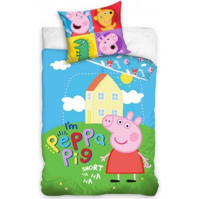 TipTrade povlečení Prasátko Peppa já jsem Pepina 140x200 70x90 – Zboží Mobilmania